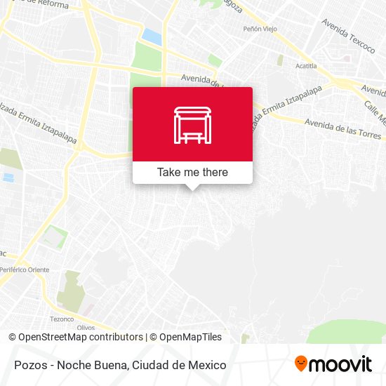 Pozos - Noche Buena map