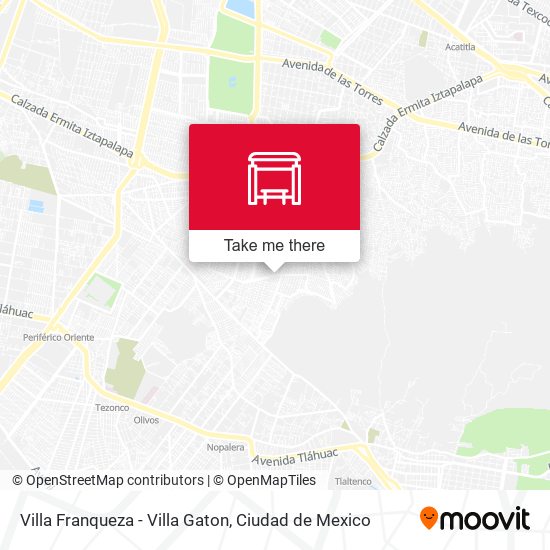 Villa Franqueza - Villa Gaton map