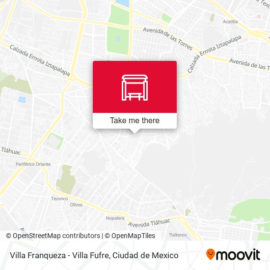 Villa Franqueza - Villa Fufre map