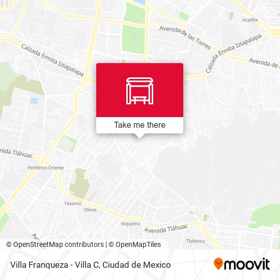 Villa Franqueza - Villa C map