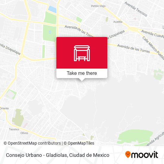 Consejo Urbano - Gladiolas map