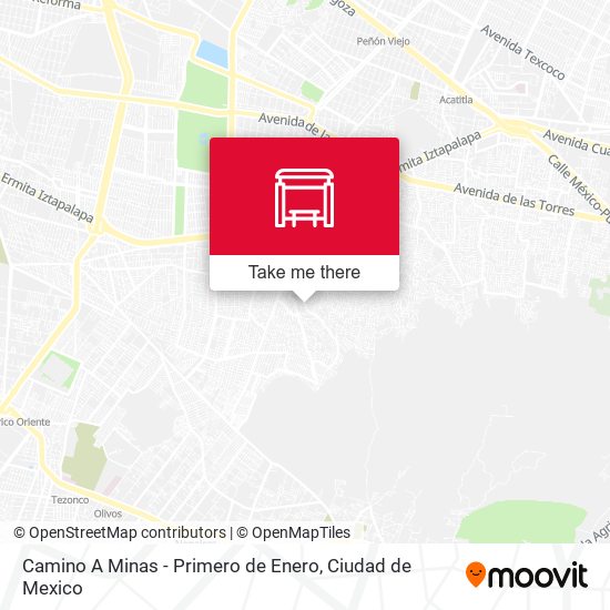 Camino A Minas - Primero de Enero map