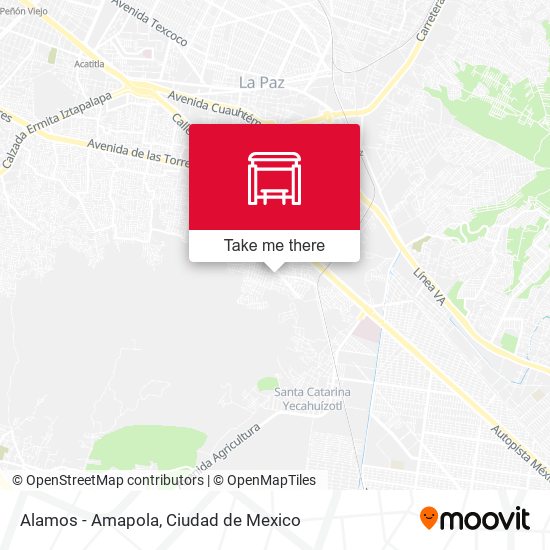 Alamos - Amapola map