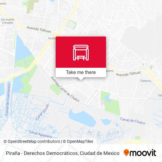 Piraña - Derechos Democráticos map