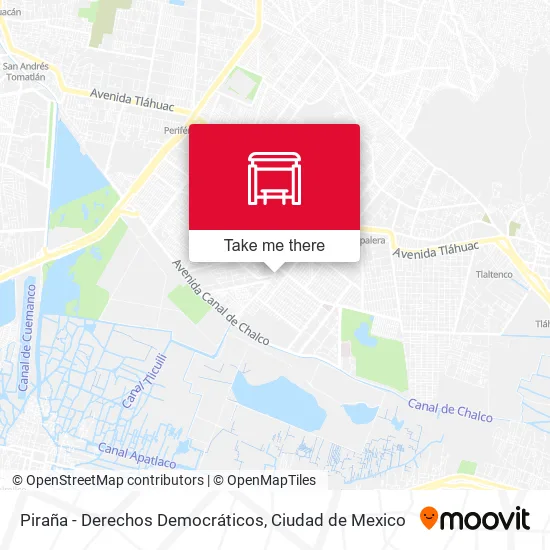 Piraña - Derechos Democráticos map