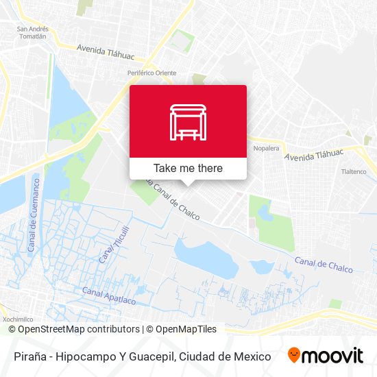 Mapa de Piraña - Hipocampo Y Guacepil