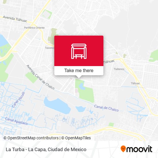 La Turba - La Capa map