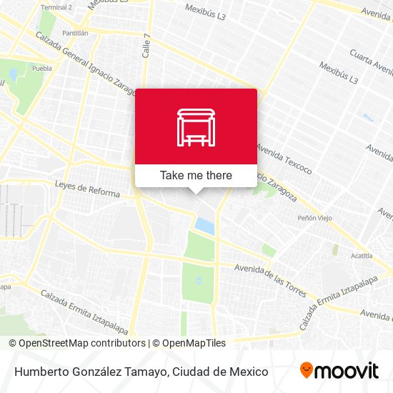 Humberto González Tamayo map