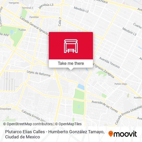 Mapa de Plutarco Elias Calles - Humberto González Tamayo