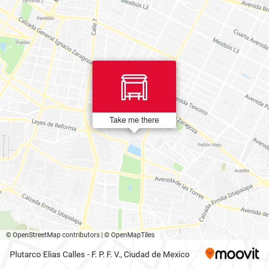 Mapa de Plutarco Elias Calles - F. P. F. V.