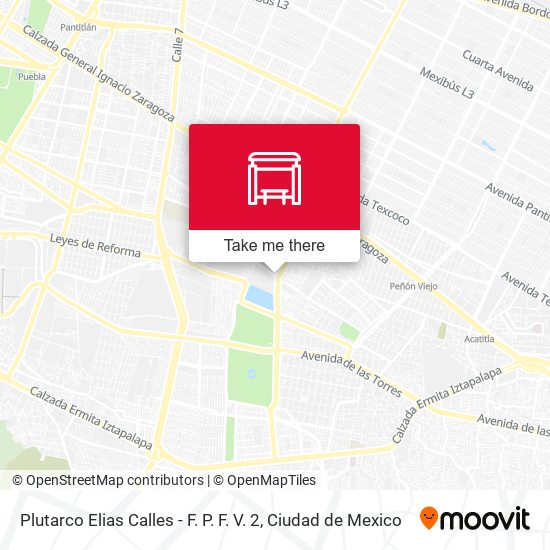 Plutarco Elias Calles - F. P. F. V. 2 map