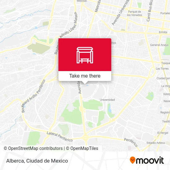 Alberca map