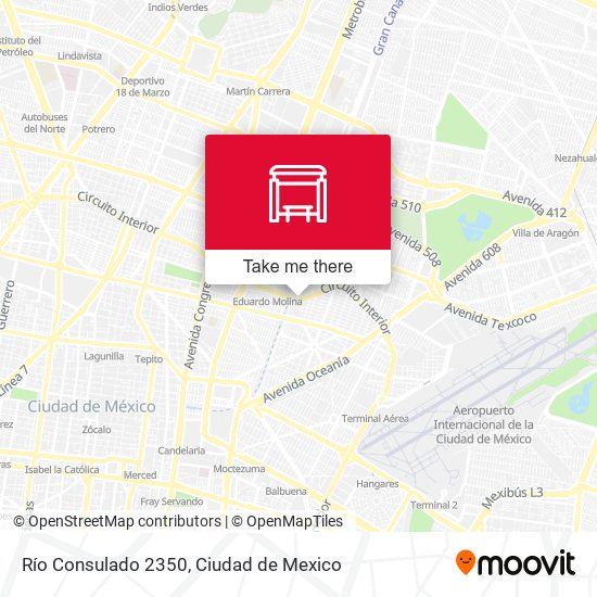Río Consulado 2350 map