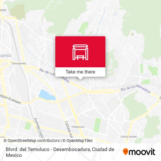 Mapa de Blvrd. del Temoluco - Desembocadura