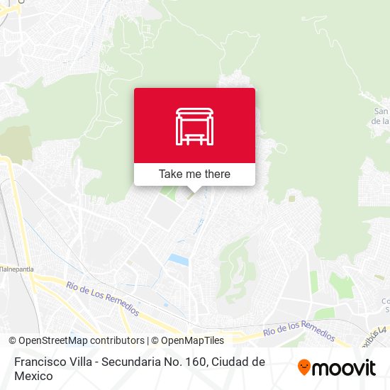Francisco Villa - Secundaria No. 160 map