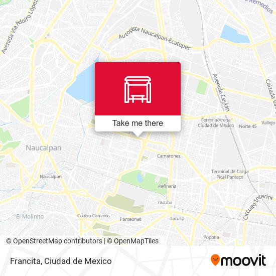 Mapa de Francita