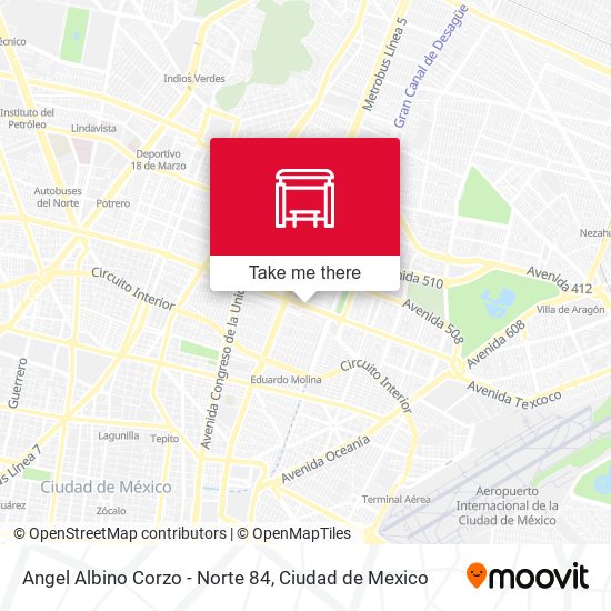 Mapa de Angel Albino Corzo - Norte 84