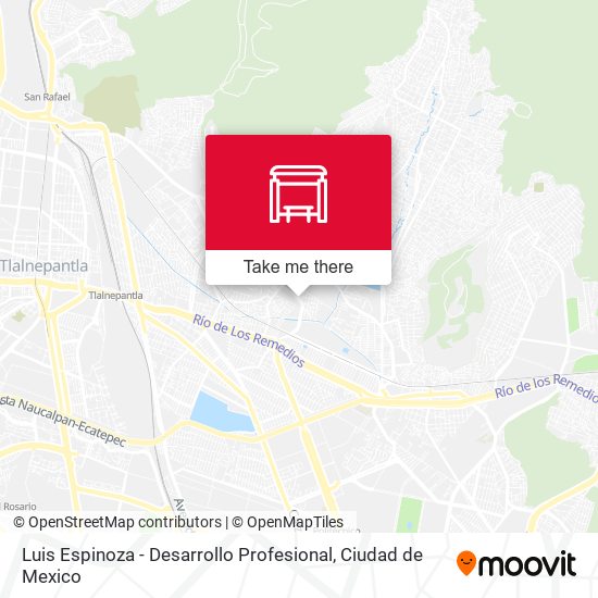 Mapa de Luis Espinoza - Desarrollo Profesional