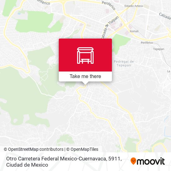Otro Carretera Federal Mexico-Cuernavaca, 5911 map