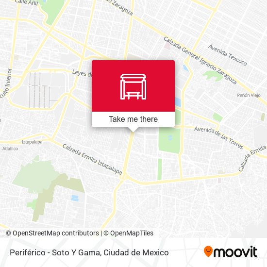 Mapa de Periférico - Soto Y Gama