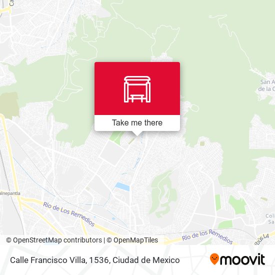 Calle Francisco Villa, 1536 map