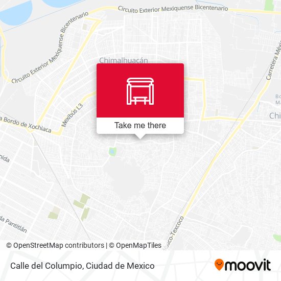 Calle del Columpio map