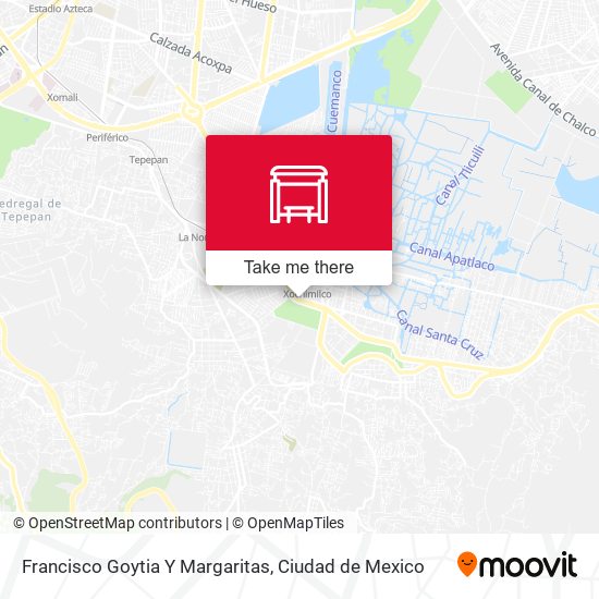 Francisco Goytia Y Margaritas map