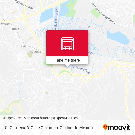 C. Gardenia Y Calle Ciclamen map