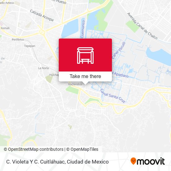 Mapa de C. Violeta Y C. Cuitláhuac