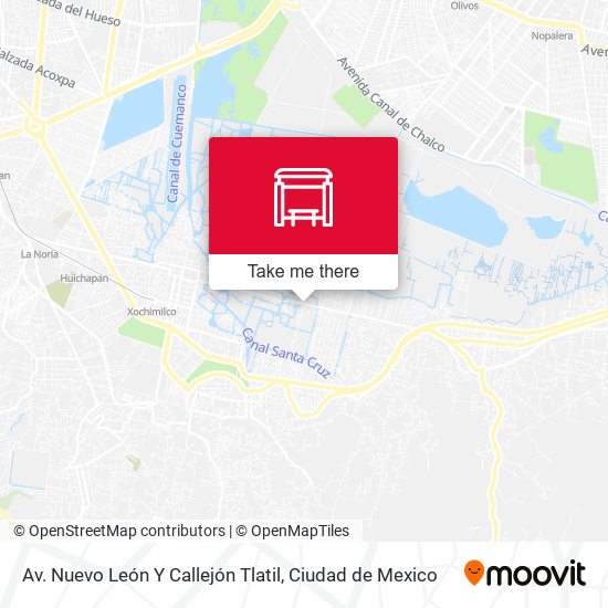 Av. Nuevo León Y Callejón Tlatil map