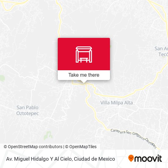Av. Miguel Hidalgo Y Al Cielo map