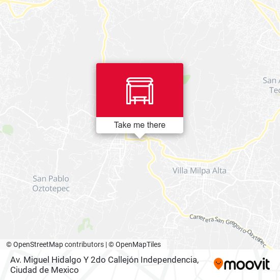 Av. Miguel Hidalgo Y 2do Callejón Independencia map
