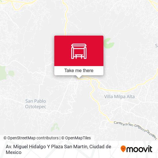 Mapa de Av. Miguel Hidalgo Y Plaza San Martín