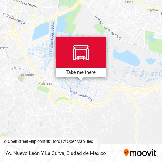 Av. Nuevo León Y La Curva map