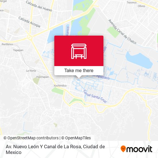 Av. Nuevo León Y Canal de La Rosa map