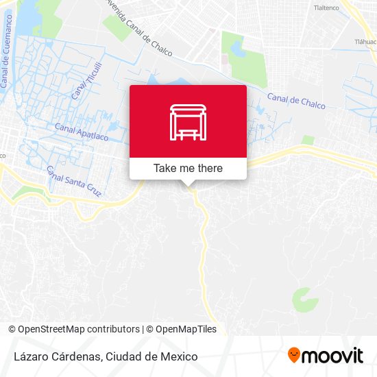 Lázaro Cárdenas map