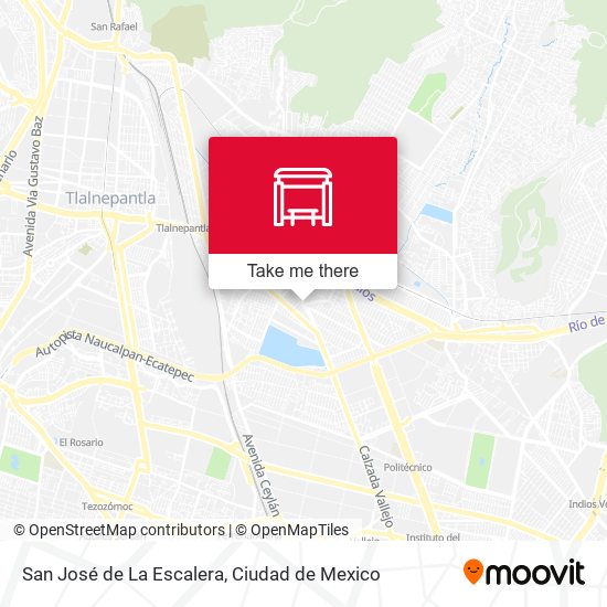 San José de La Escalera map