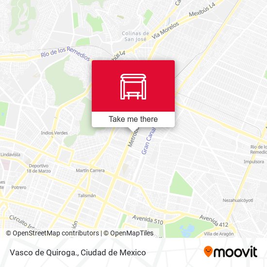 Mapa de Vasco de Quiroga.