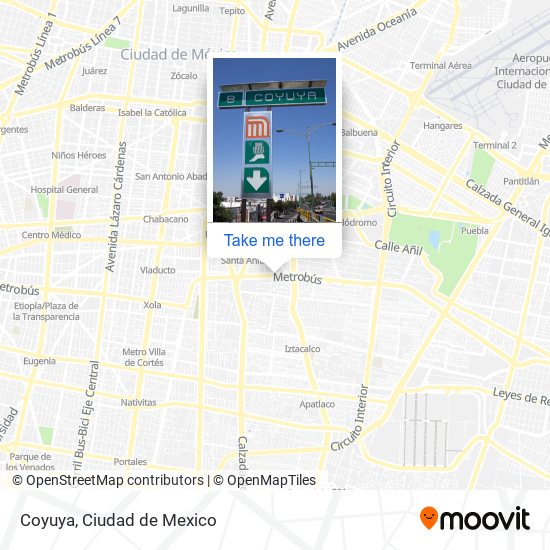 Mapa de Coyuya