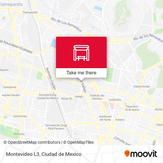 Mapa de Montevideo L3