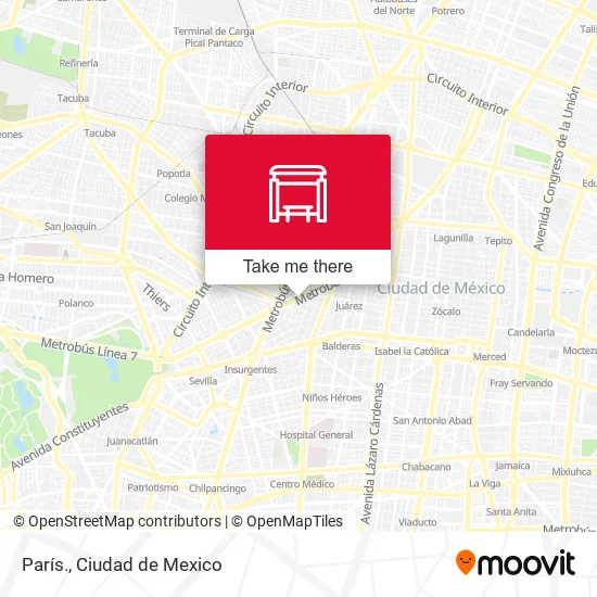 París. map