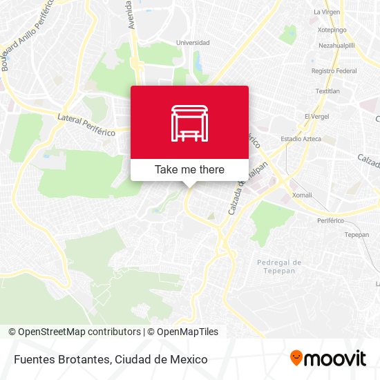 Fuentes Brotantes map
