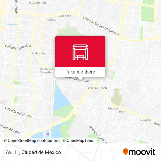 Av. 11 map