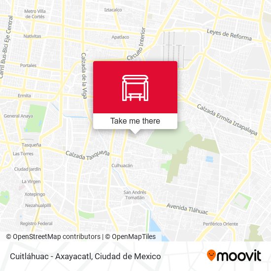 Cuitláhuac - Axayacatl map