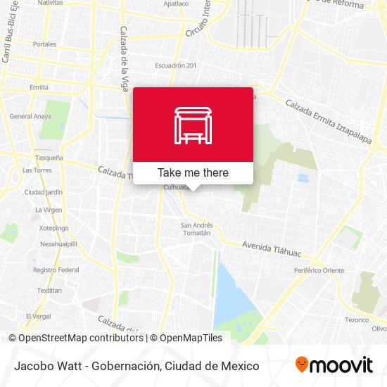 Jacobo Watt - Gobernación map