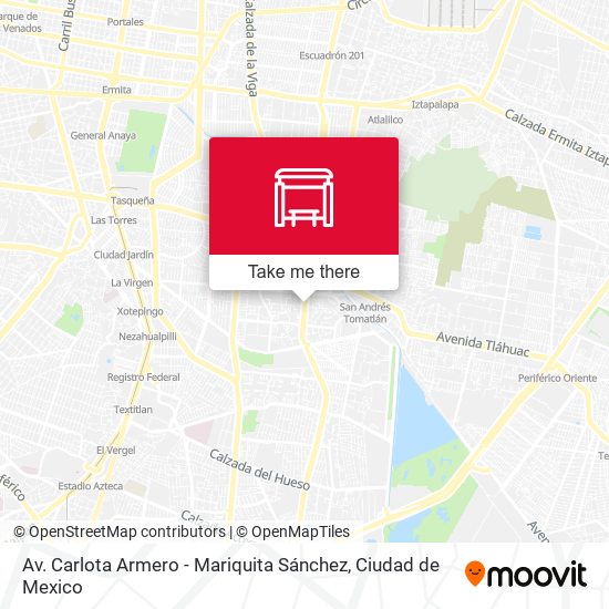 Mapa de Av. Carlota Armero - Mariquita Sánchez