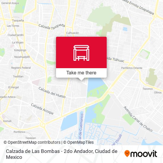 Mapa de Calzada de Las Bombas - 2do Andador