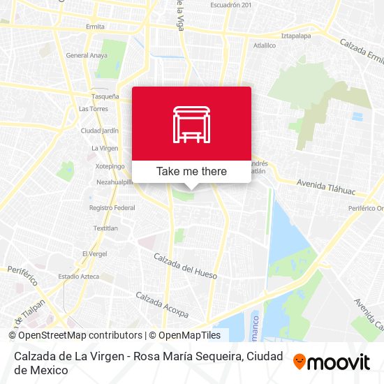 Mapa de Calzada de La Virgen - Rosa María Sequeira