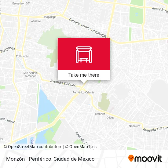 Mapa de Monzón - Periférico