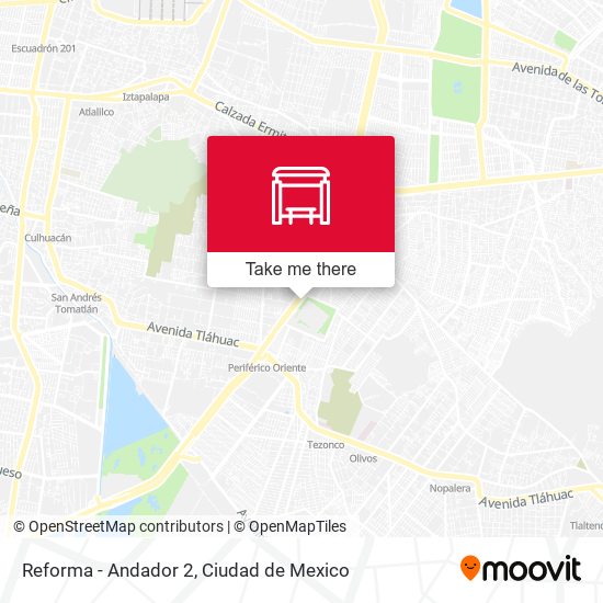 Reforma - Andador 2 map